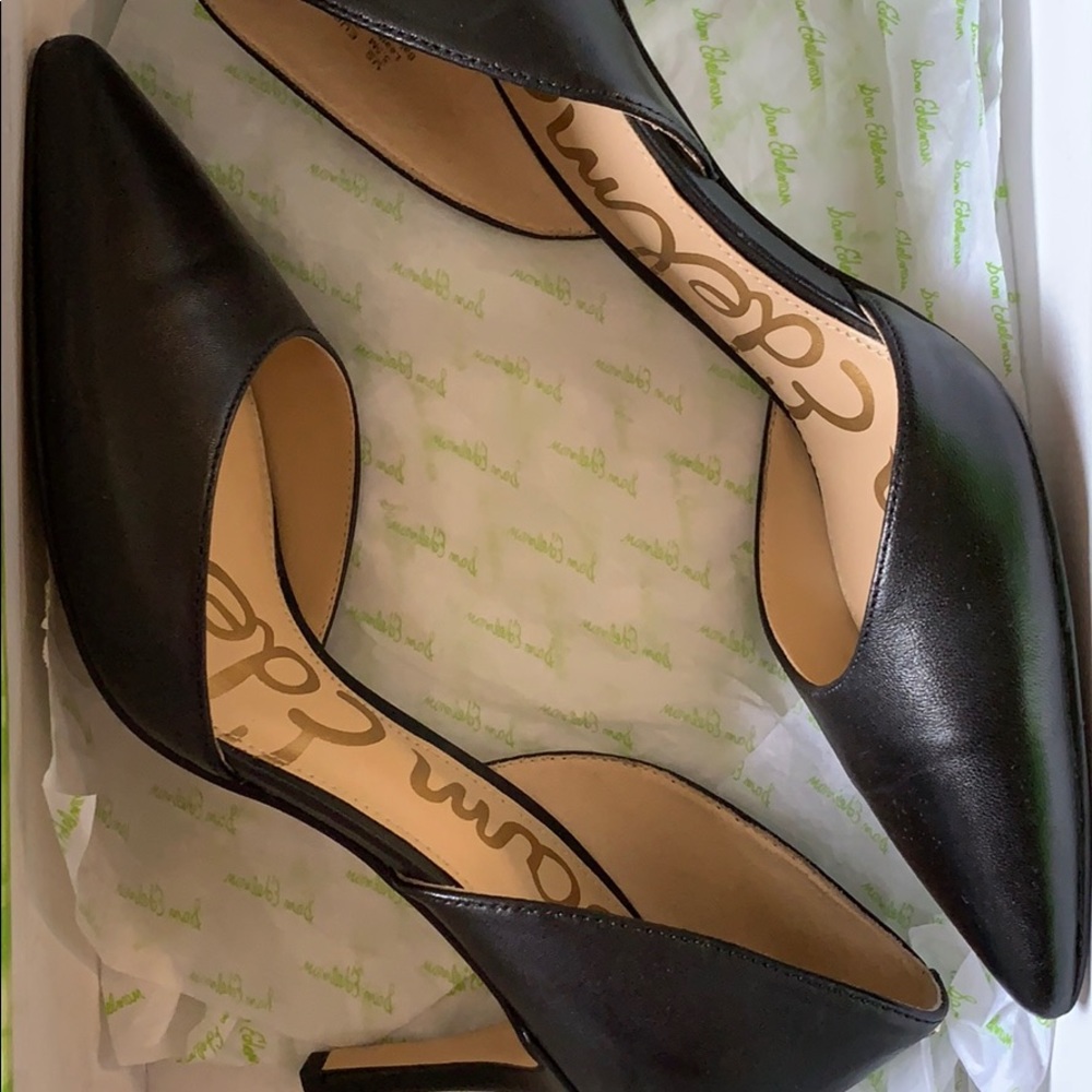 Sam Edelman d’Orsay pump in black
